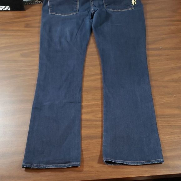 Rich and Skinny Raw Aluminum Dark Wash Jeans - Picture 8 of 10